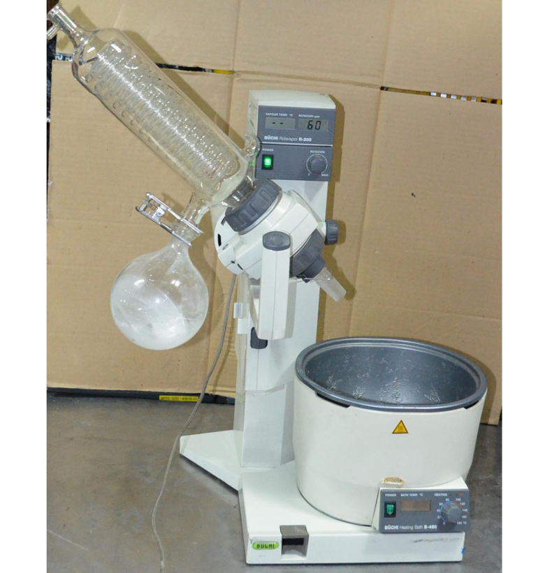 회전증발 농축기 BUCHI Rotavapor R-205, Heating Bath B-490 | [중고] 회전증발 농축기 ...