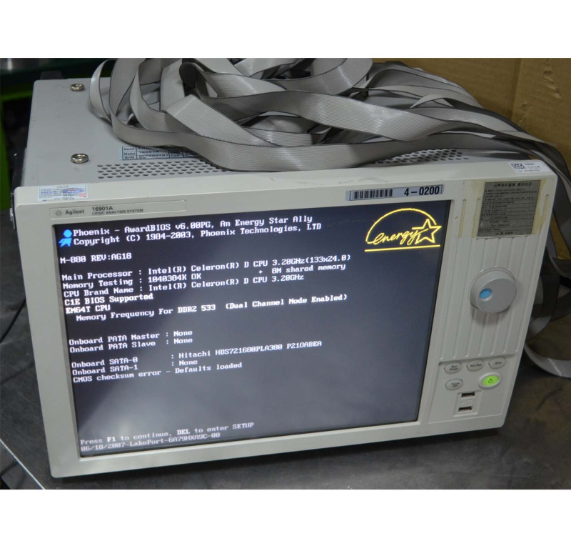 AGILENT 16901A LOGIC ANALYSIS SYSTEM | [중고] AGILENT 16901A LOGIC ...