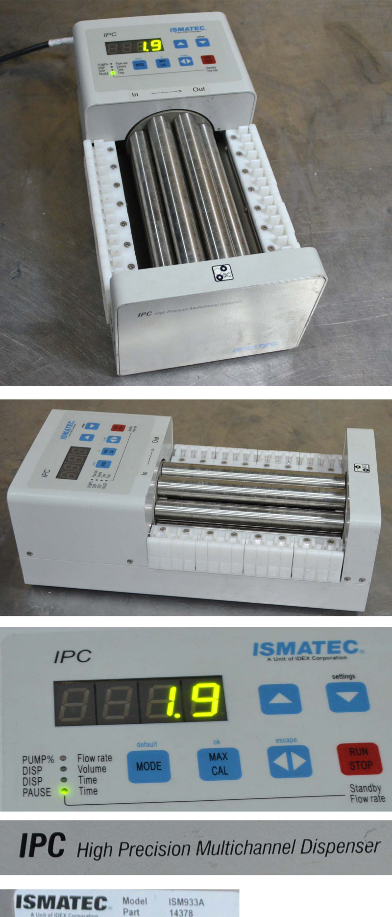 Ismatec IPC High Precision Multi Channel Dispenser ISM933A | [중고 ...