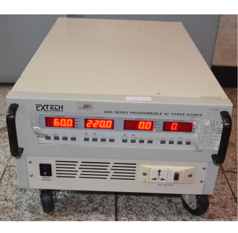 EXTECH AC POWER SOURCE Series 6500 | [중고] EXTECH AC POWER SOURCE Series ...
