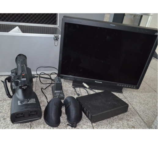 Panasonic AG-3DA1E 3D Camera Professional & BT-3DL2550 제품 이미지