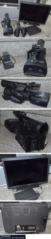 Panasonic AG-3DA1E 3D Camera Professional & BT-3DL2550 제품 이미지