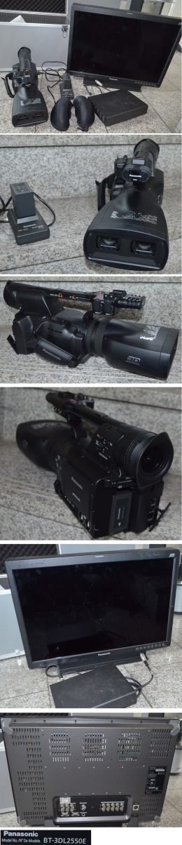 Panasonic AG-3DA1E 3D Camera Professional & BT-3DL2550 제품 이미지 2
