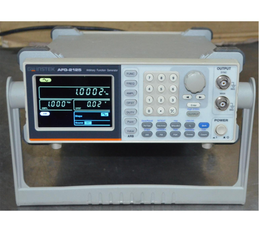 GW AFG-2125 Function Generator 제품 이미지