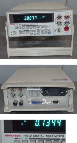 ADVANTEST R6552 Digital Multimeter | [중고] 자동화 · 로봇 · 계측