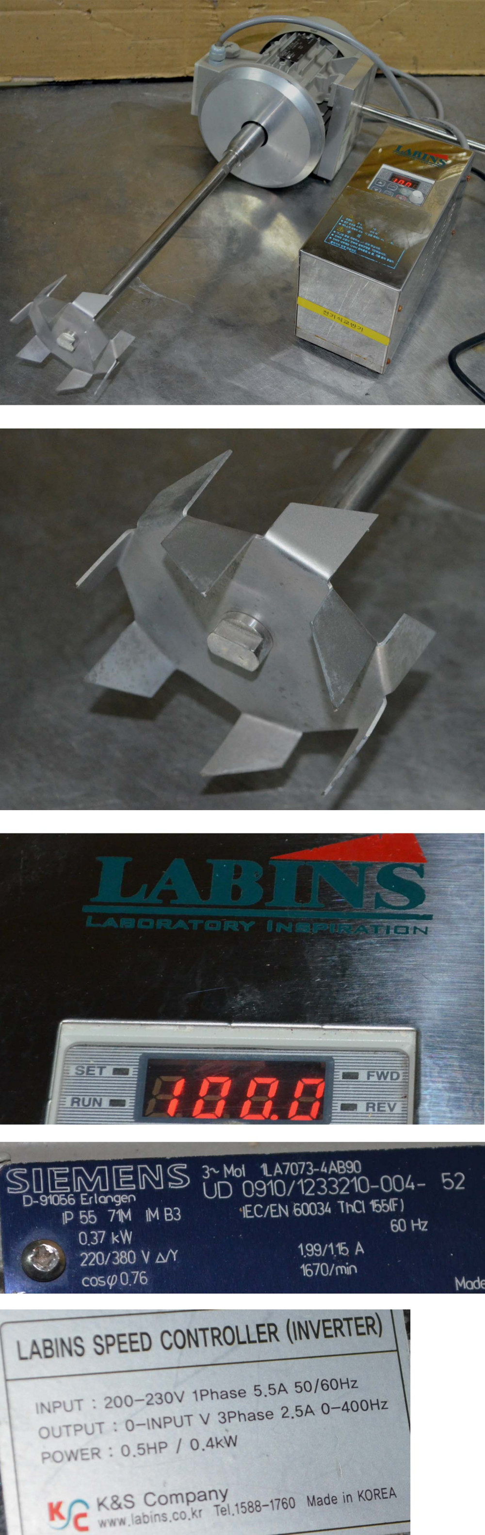 교반기 LABINS Speed Controller | [중고] 화학 · 유공압 · 유분체 · 공조 - 화학 · 플랜트 - 믹서기 ...