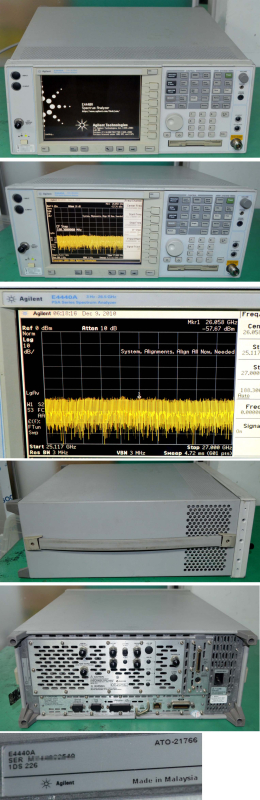Agilent E4440A 3Hz-26.5GHz Spectrum Analyzer 제품 이미지 2