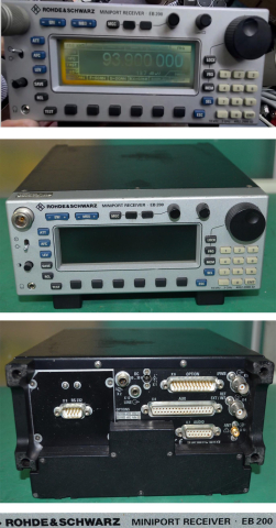 Rohde & Schwarz EB 200 Miniport Receiver 10kHz - 3GHz 제품 이미지