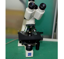 Zeiss Axiostar Plus Trinocular Microscope