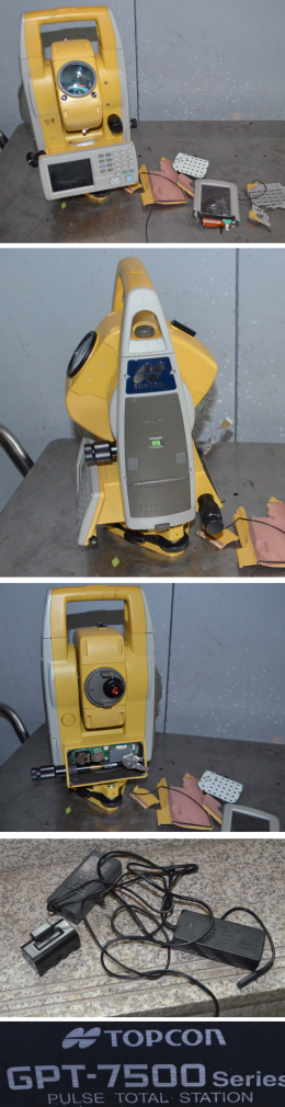 파손 TOPCON Total Station GPT-7500 제품 이미지 2