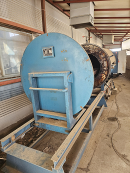 Used industrial vacuum washer, drum-type large washing equipment