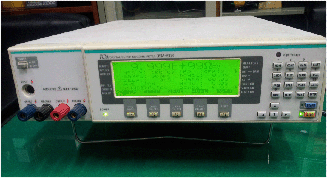 DIGITAL SUPER MEGOHMMETER