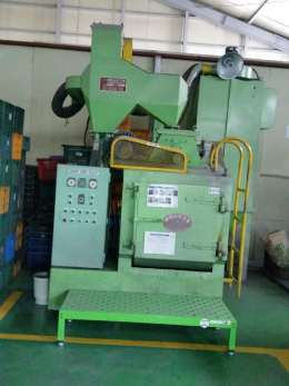 Used Apron Shot Blaster 200 kg Industrial Surface Treatment Machine