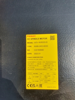 화낙(FANUC) AC SPINDLE MOTOR aiIP 40/6000-B 제품 이미지 3