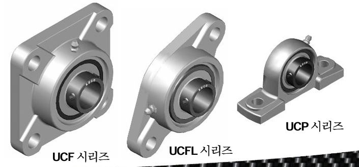 극고열 인서트베어링, 극고열 필로우 블럭, BECO 고온용 인서트베어링, BHTS ZZ 350° 제품 이미지