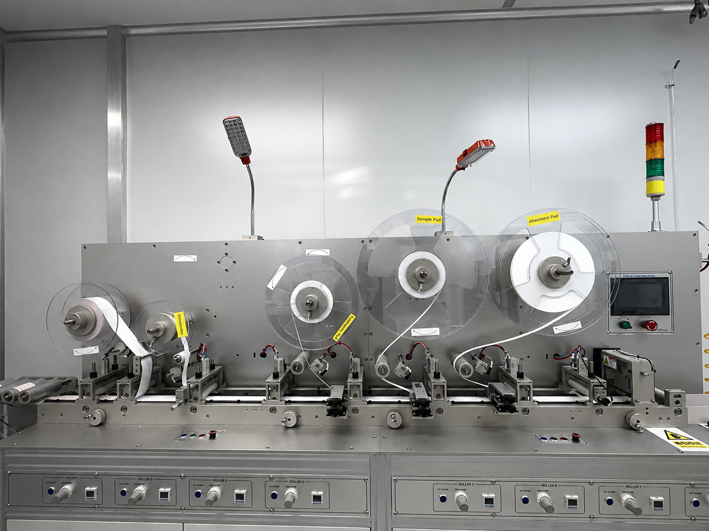OAI300  Reel to Card Laminator 산업용 자동 라미네이팅 장비