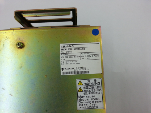 서보드라이버-SGDR-SDB350A01B,JZRCR-NBP02,SGDR-SDB710A01B 제품 이미지