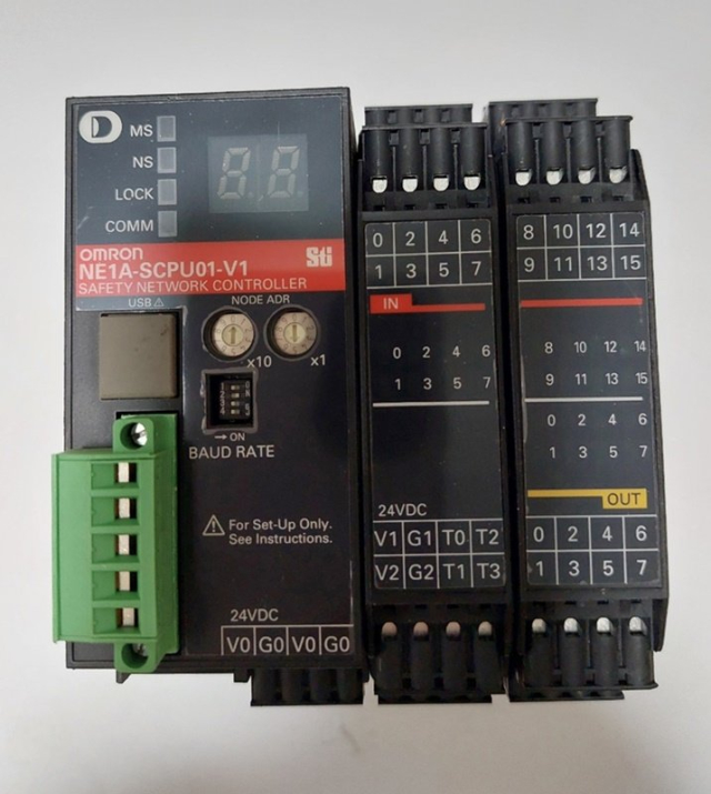 스카이드림 컴퍼니 - [중고] OMRON NE1A-SCPU01-V1 Safety Network