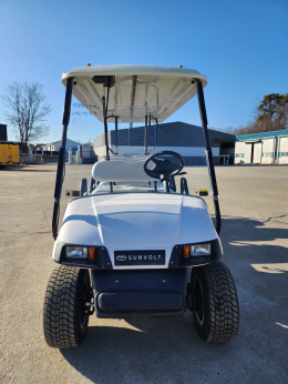 Golf cart 6+2-seater display item for sale cheap