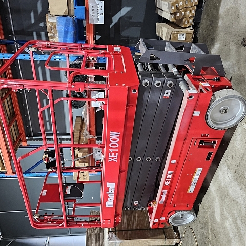 [멘톨] 고소작업차/멘톨고소작업대(XE100W)/ 전시상품 중고 제품 이미지