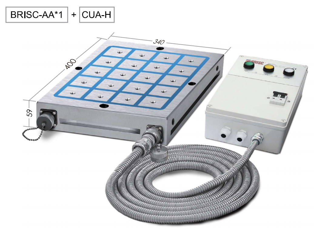 BRISC-AA/BBB SquarePaul Permanent Electronic Scale