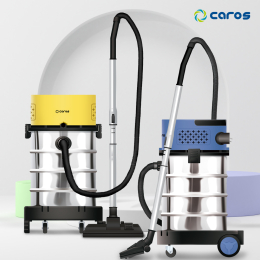 흡입력 좋은 업소용 청소기 건습식 공업용 20리터 캐로스 CCV-BC20 블랙 아이보리 블루 옐로우 제품 이미지 5