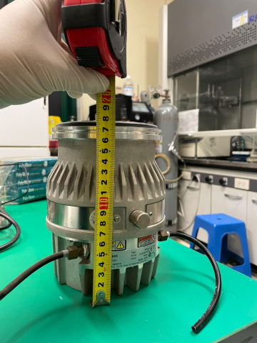 TMP] Turbo Molecular Pump, 터보 분자 펌프(파워 컨트롤러 포함) | [중고] 전기 · 전자 · 반도체 ...