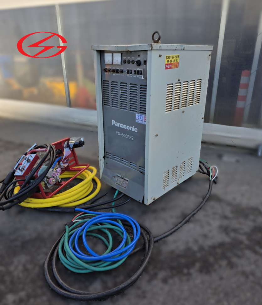 파나소닉 600A 산업용 CO2/MAG 용접기 YD-600RF2 풀세트 판매 임대용접기 케이블길이 조정가능