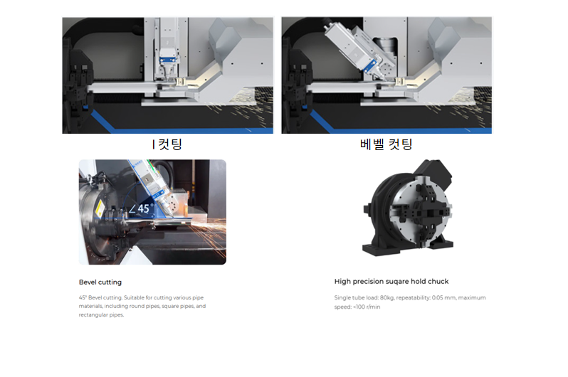 LT-T12 Ultra High Speed Pipe Laser Bevel Cutter2 이미지