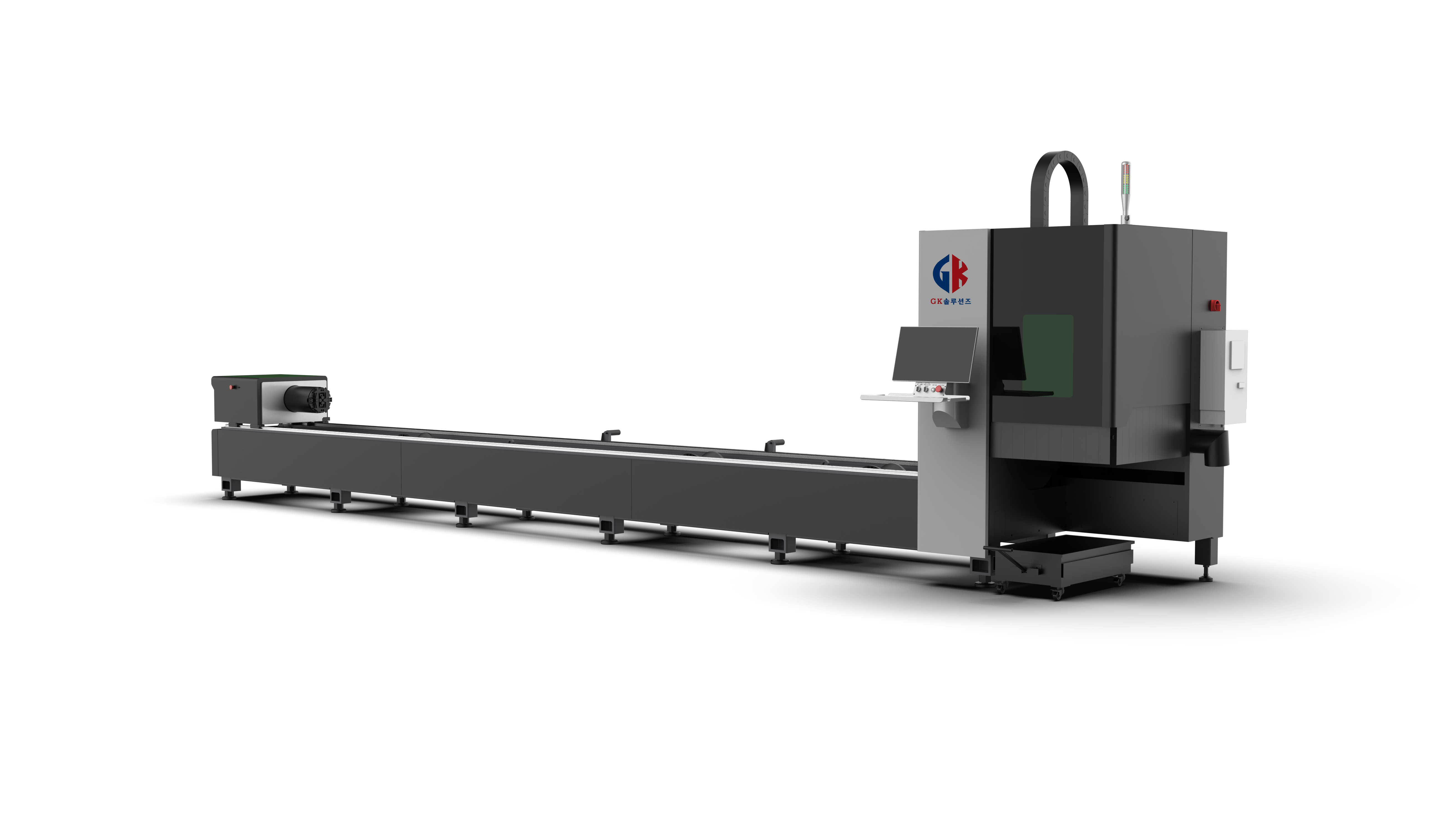 [Fiber] Flat Plate/Pipe Laser Cutting Combiner