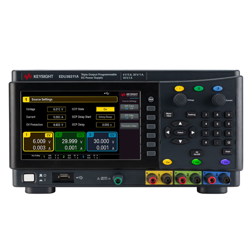 [KEYSIGHT] 키사이트, EDU36311A, DC 전원 공급기, 90W, (6V 5A)(30V 1A) (30V 1A)