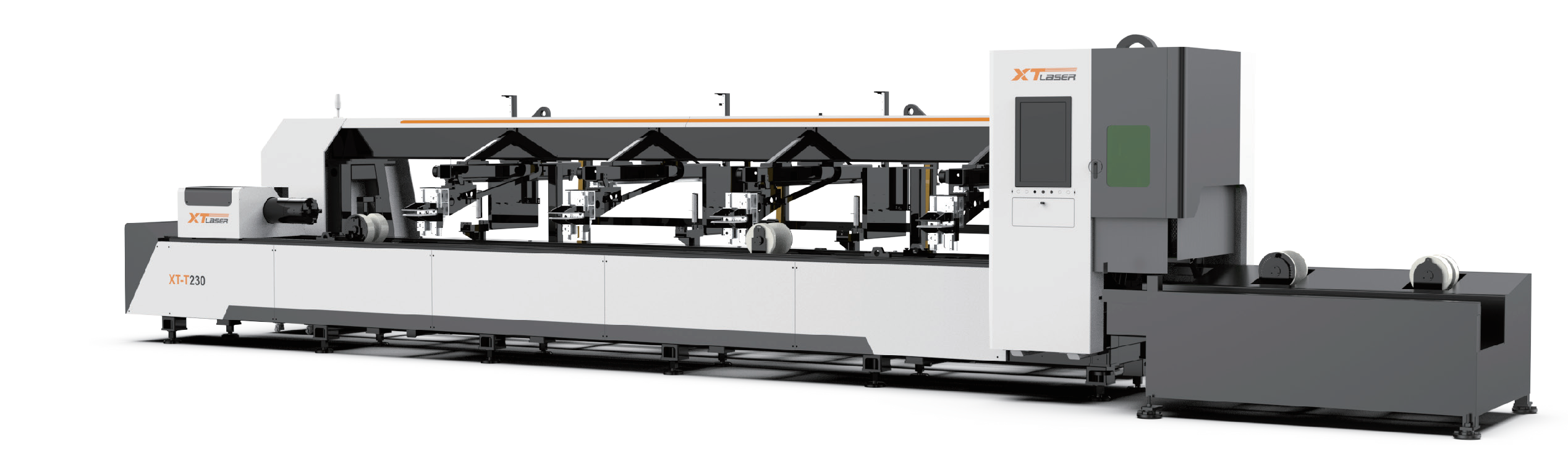 자동 튜브 레이저 절단기(AUTOMATIC TUBE LASER CUTTING MACHINE) 제품 이미지