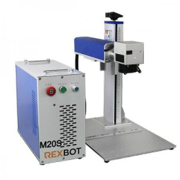 REXBOT-M20S (Fiber 30W) 탁상형(분리형) 렉스봇 파이버 레이저마킹기(금속 및 플라스틱 마킹)
