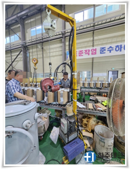 이동형펀칭기 + 3마력 펌프