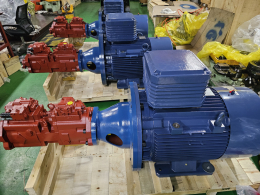 FP3V180DT-1RAR-1N05 + 110KW*4P 펌프유니트 (KAWASAKI 가변피스톤펌프+ 전동기 펌프유니트)