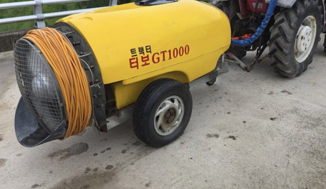 농약고압살포기 그린테크 GT1000리터 ss기 제품 이미지