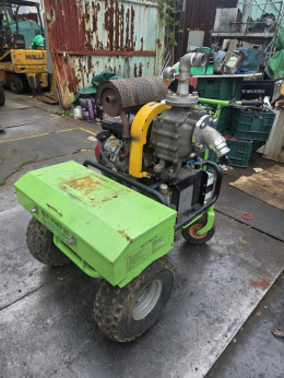 다용도 고압 물펌프 JM-TWIN PUMP 판매해요 엔진은 Vanguard 23HP 모델이며, 펌프는 JM-TWIN PUMP입 제품 이미지 4