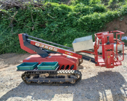 신품급 고소작업차 엔진형 청송농기 CH-G350S 판매합니다.
