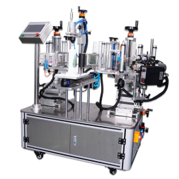 semi-automatic double-sided label machine