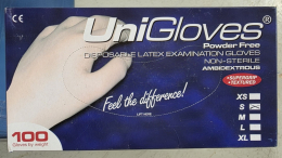 라텍스 장갑 Uni Cloves