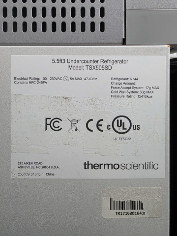 Thermo TSX505SD 냉장고 제품 이미지