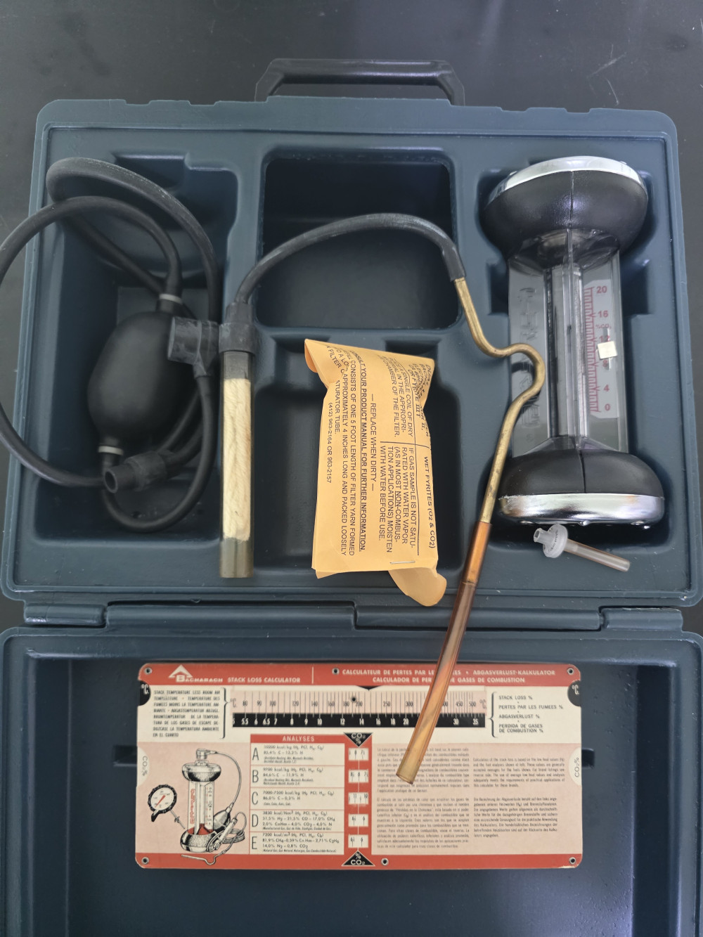 BACHARACH Combustion TEST KIT | [중고] BACHARACH, 자동화 · 로봇 · 계측 · 시험 ...