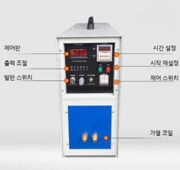 [우성테크] "고주파 용접기" 금속 가열기 동관 은납땜 휴대용 브레이징 제품 이미지 2
