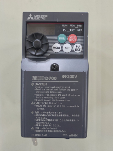 배준학 - [중고] FR-D720-0.4K 인버터 2대 세트