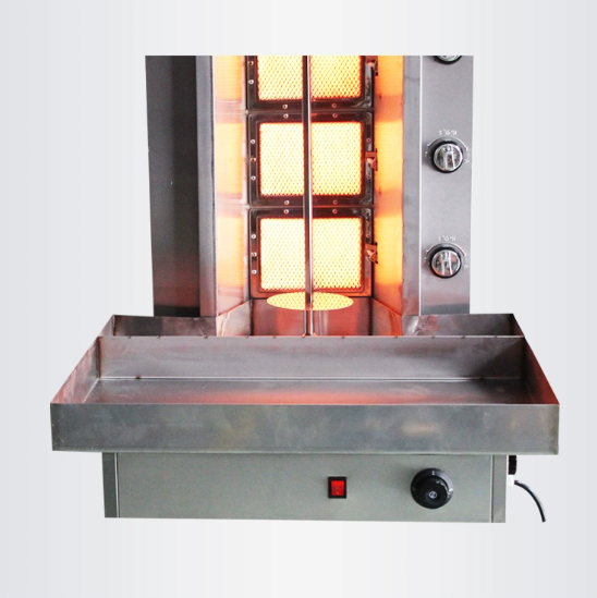 Kebab Machine 8-Stage Barbecue Automatic Rotating Stove Stove Stove Street Commercial 4-Stage Gas Tu Product Image