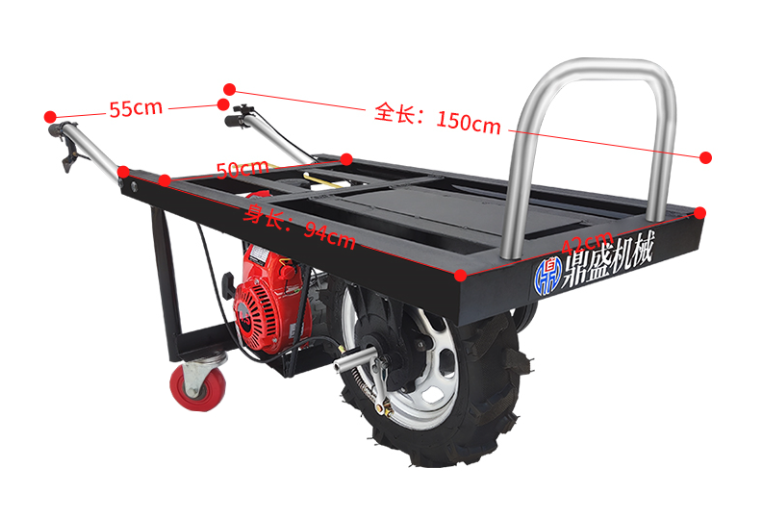 Unicycle Electric Cart 4000 W Handcart Handcart Car Livestock Transport Orchard Gasoline Single Wheel Cart Creeper Mountain Transport Vehicle Engine Carriage4 이미지