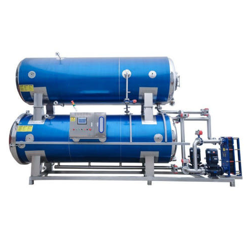 Vacuum sterilizer 1200×3600 Double Layer Autoclave Steam Automatic High Temperature Commercial Meat Canning Large High Pressure Stainless Cooking Food Sterilization Packaging