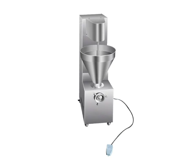 소세지 기계 2.57KW 시간당 300kg 업소용 전자동 다짐육 주입기 순대 육가공 충진 핸드메이드 소시지 수제햄 전동 수