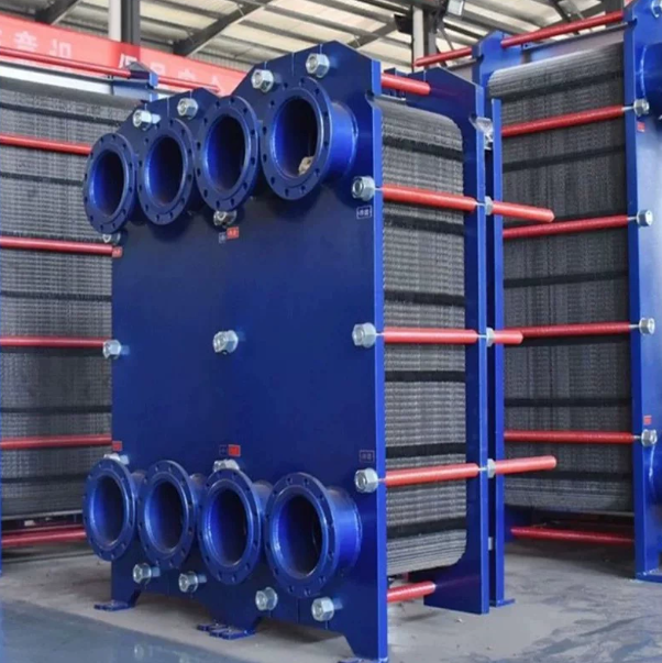 판형 열교환기 70m² 면적 냉각기 스테인리스 쿨러 집수조 난방 수영장 욕실 호텔 과열판 열 교환 스팀 보일러 산업용