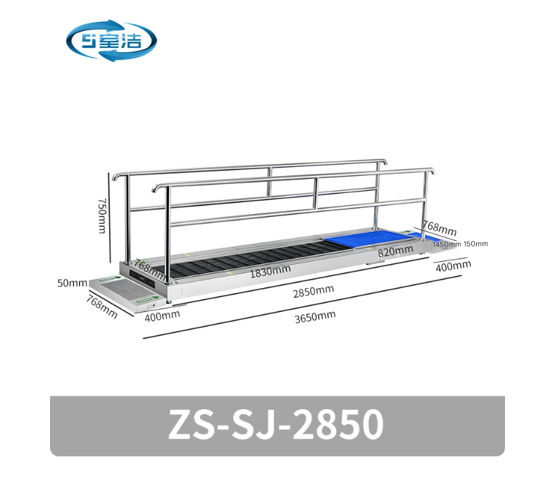 Riding wet automatic floor cleaning car - CR800 이미지3